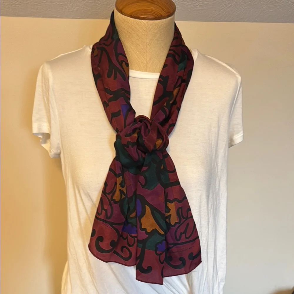 Ginnie Johansen silk scarf